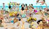 Cartoon: spiaggia libera (small) by felpa56 tagged cartoon