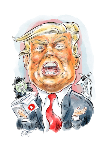 Cartoon: Who would like a document? (medium) by ian david marsden tagged trump,documents,secrets,leaks,trump,documents,secrets,leaks