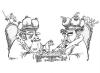 Cartoon: If you take my queen..... (small) by ian david marsden tagged chess,king,queen,marsden,