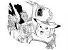 Cartoon: the creation of pokemon (small) by ian david marsden tagged frankenstein,monster,pokemon