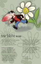 Cartoon: Mir blüht was (small) by Miguelez tagged heuschnupfen,blume,weglaufen