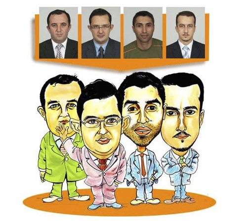 Cartoon: portre karikatürü (medium) by portreci tagged portrait,cartoon