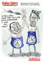 Cartoon: Berlusconi  Bertolaso (small) by portos tagged berlusconi,bertolaso,italian,sexgate