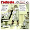 Cartoon: edicola (small) by portos tagged berlusconi,lui,lei,daddario,escort