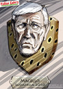 Cartoon: Macello  Lippi 2010 (small) by portos tagged mondiali sudafrica lippi italia