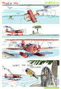 Cartoon: That s life (small) by portos tagged desert,island,castaway,made,in,italy