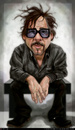 Cartoon: Tim Burton Caricature (small) by Felipe Moreira tagged digital,paint,caricature