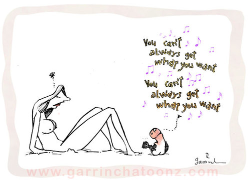 Cartoon: Bad song choice (medium) by Garrincha tagged 