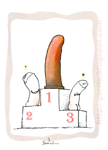 Cartoon: Contest (medium) by Garrincha tagged 