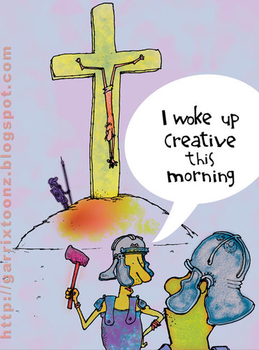 Cartoon: Creative (medium) by Garrincha tagged gag,cartoon