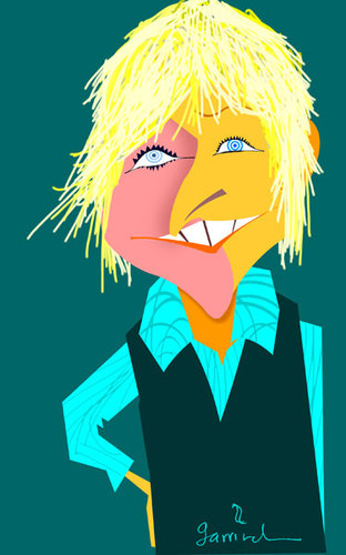 Cartoon: Ellen De Generes (medium) by Garrincha tagged caricature