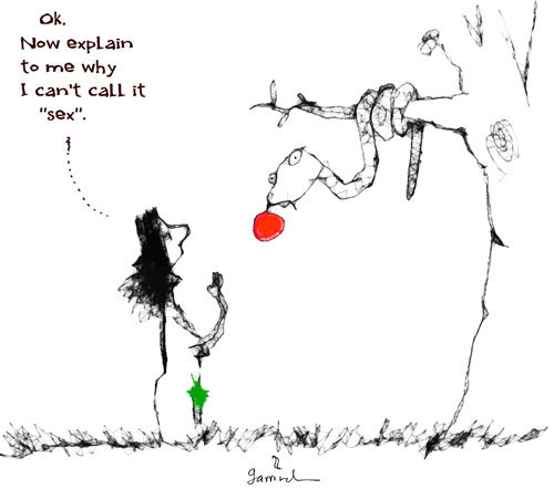 Cartoon: Explanation required (medium) by Garrincha tagged sketch