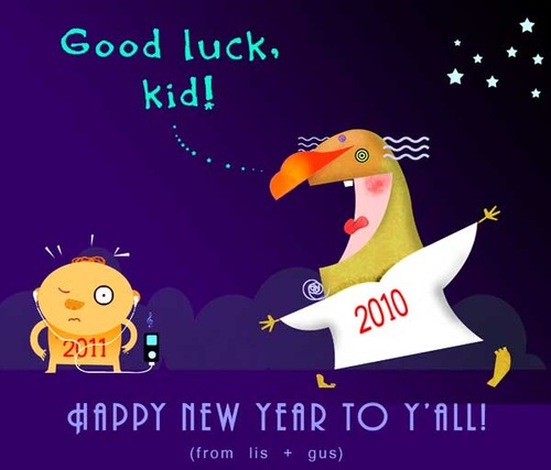 Cartoon: happy new year (medium) by Garrincha tagged new,year