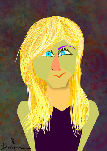 Cartoon: Jennifer Aniston (medium) by Garrincha tagged caricature