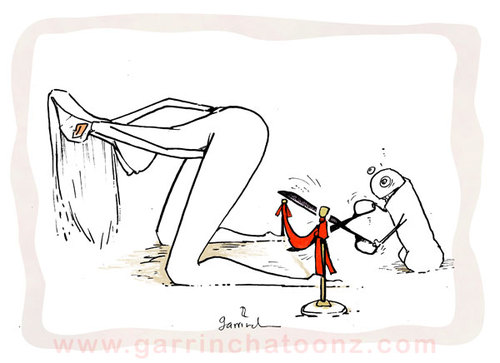 Cartoon: Opening ceremony (medium) by Garrincha tagged 