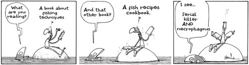 Cartoon: Serial killer (medium) by Garrincha tagged comic,strips