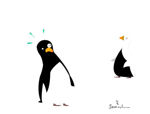 Cartoon: Vive la difference! (medium) by Garrincha tagged ilo