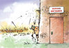 Cartoon: Back door (small) by Garrincha tagged gag cartoon garrincha vikings