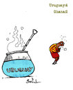 Cartoon: Choke! (small) by Garrincha tagged soccer,world,cup