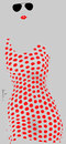 Cartoon: Dots (small) by Garrincha tagged ladies,women,dress