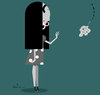 Cartoon: Girl in the park (small) by Garrincha tagged ilo