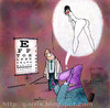 Cartoon: good eye sight (small) by Garrincha tagged gag,cartoon,adult,humor,garrincha,eye,exam