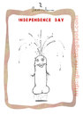 Cartoon: Independence day (small) by Garrincha tagged sex
