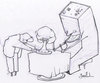 Cartoon: Lunch (small) by Garrincha tagged sketch,ecology