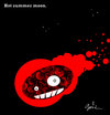 Cartoon: Moon. (small) by Garrincha tagged ilo