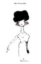 Cartoon: Mrs. Funny Hat (small) by Garrincha tagged ilos