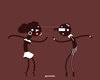 Cartoon: Romance in chocolate. (small) by Garrincha tagged ilo