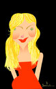 Cartoon: Scarlett Johanson (small) by Garrincha tagged celebrities