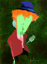 Cartoon: Tom Waits (small) by Garrincha tagged caricatures