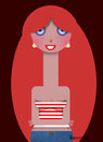 Cartoon: Wendy s gal (small) by Garrincha tagged ilo illustration girls