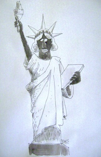 Cartoon: Decreto de Obama (medium) by el Becs tagged becs
