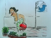 Cartoon: twitter (small) by el Becs tagged beca