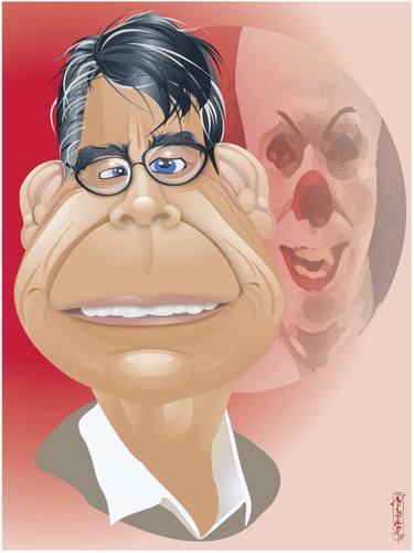 Cartoon: Stephen King (medium) by buzz tagged king