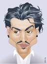 Cartoon: Johnny Depp (small) by buzz tagged depp