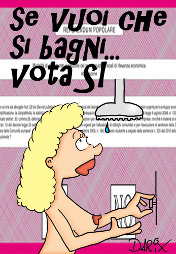 Cartoon: VOTA SI (medium) by darix73 tagged referendum