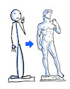 Cartoon: Evolution (small) by darix73 tagged evolution,mvp