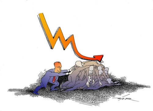 Cartoon: crises1 (medium) by zluetic tagged crises