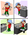 Cartoon: Heterodyno (small) by Mad tagged cartoon,kid