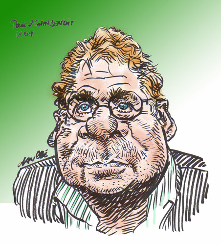 Cartoon: Daniel Cohn Bendit (medium) by daulle tagged caricature,germany,olitics,daulle,daniel,cohn,bendit
