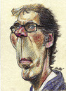 Cartoon: Laurent Blanc (small) by daulle tagged caricature daulle sport france