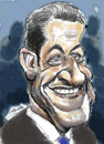 Cartoon: Nicolas Sarkozy (small) by daulle tagged caricature,politique,france,daulle,sarkozy