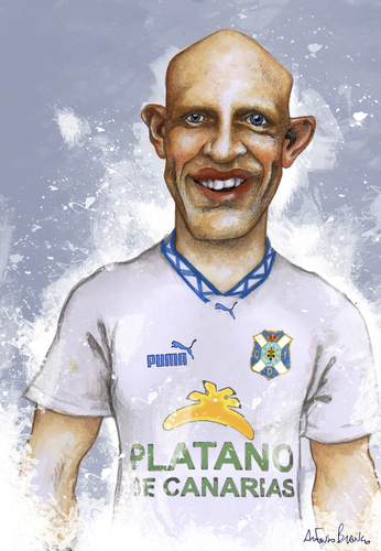 Cartoon: DERTYCIA (medium) by lagrancosaverde tagged dertycia,tenerife,caricaturas,caricatura,caricature,futbol