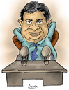 Cartoon: DULEEP MENDIS (small) by denver tagged denver,srilanka