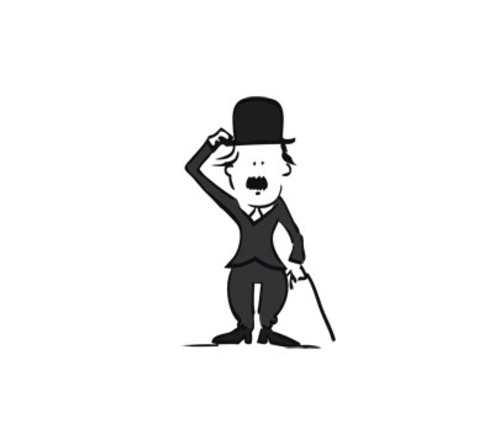 Cartoon: Charlie Chaplin (medium) by awantha tagged charlie,chaplin