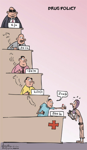 Cartoon: Drug Policy (medium) by awantha tagged drug,policy