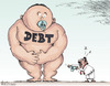 Cartoon: Debt (small) by awantha tagged debt